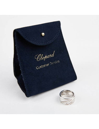 Bague CHOPARD T    or blanc 2
