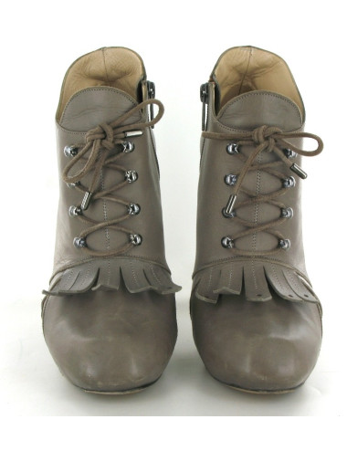 Bottines NICHOLAS KIRKWOOD en cuir taupe T 38