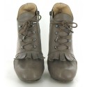 NICHOLAS KIRKWOOD boots leather taupe T 38