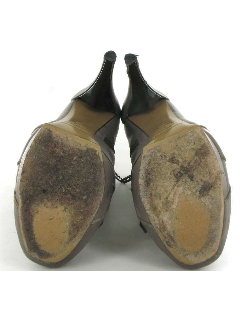 Bottines NICHOLAS KIRKWOOD en cuir taupe T 38