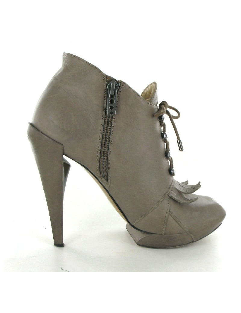 Bottines NICHOLAS KIRKWOOD en cuir taupe T 38
