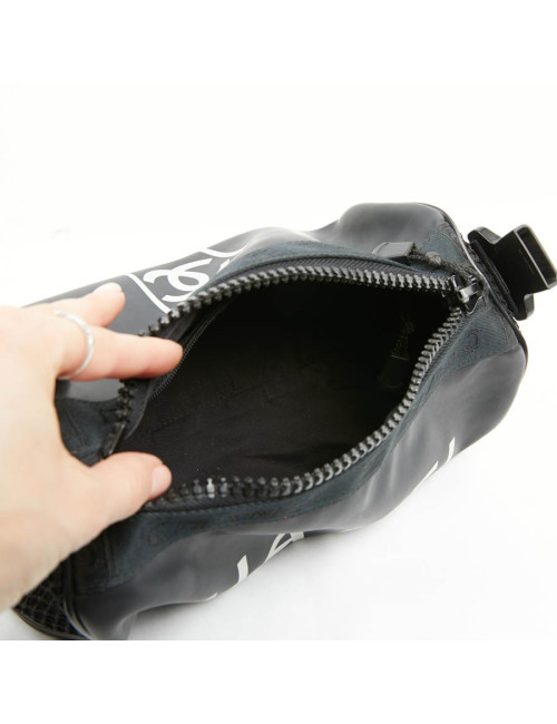 Sac Chanel toile bicolore