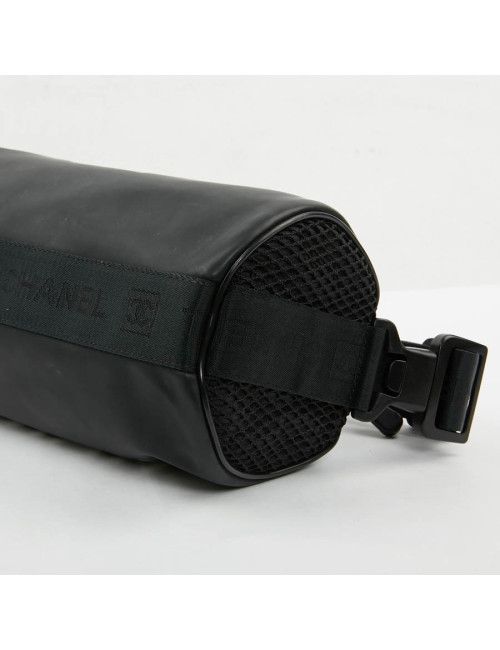 Sac Chanel toile bicolore