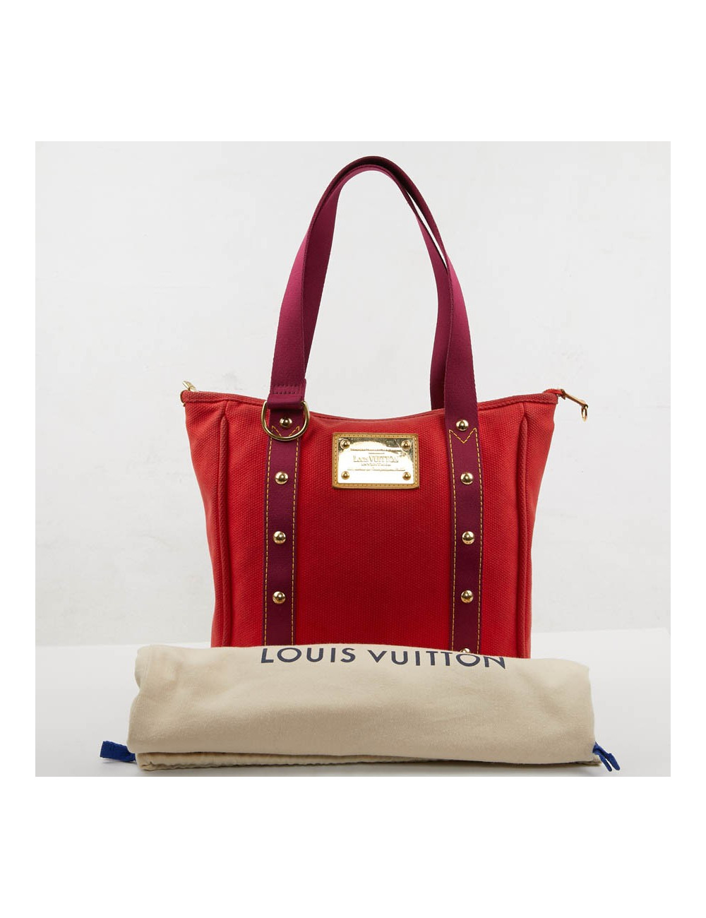 Sac Louis Vuitton Antigua rouge