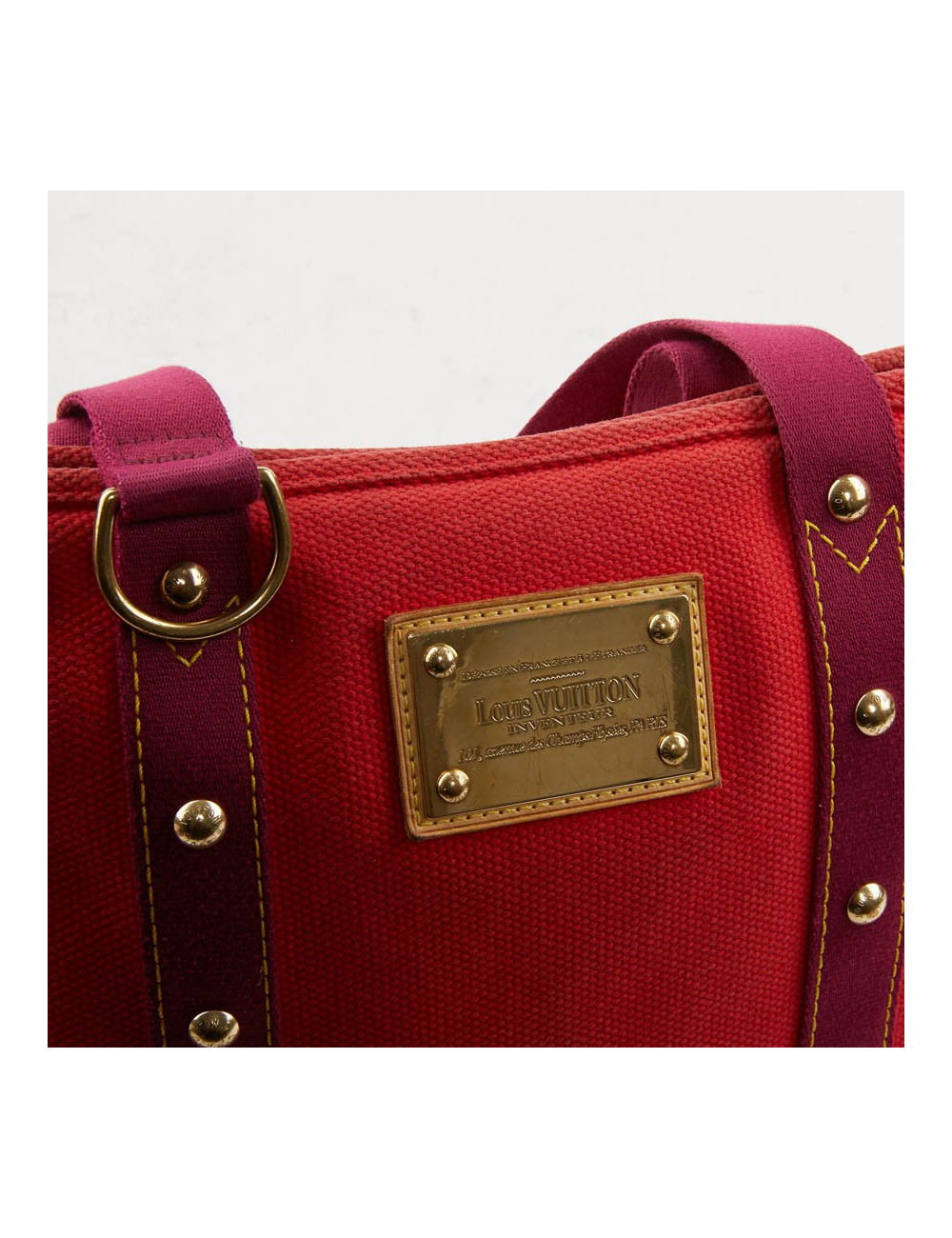 Sac Louis Vuitton Antigua rouge