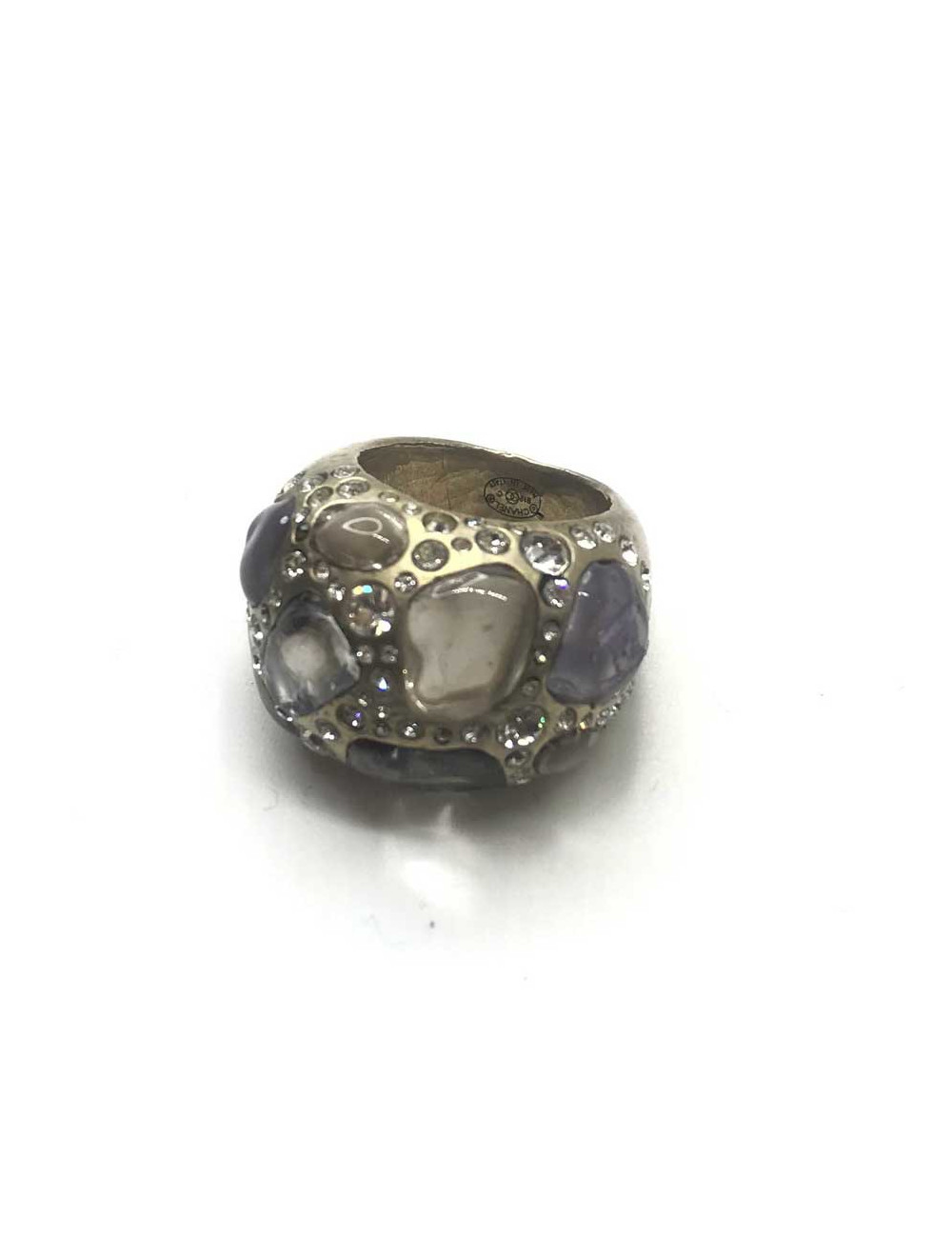 CHANEL molten glass ring