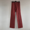 Pantalon cuir T36 PLEIN SUD rouge