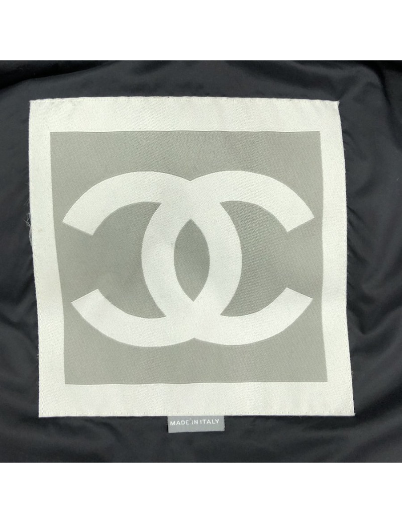 Doudoune  CHANEL T 38 toile parachute 