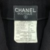 Veste longue Chanel noire