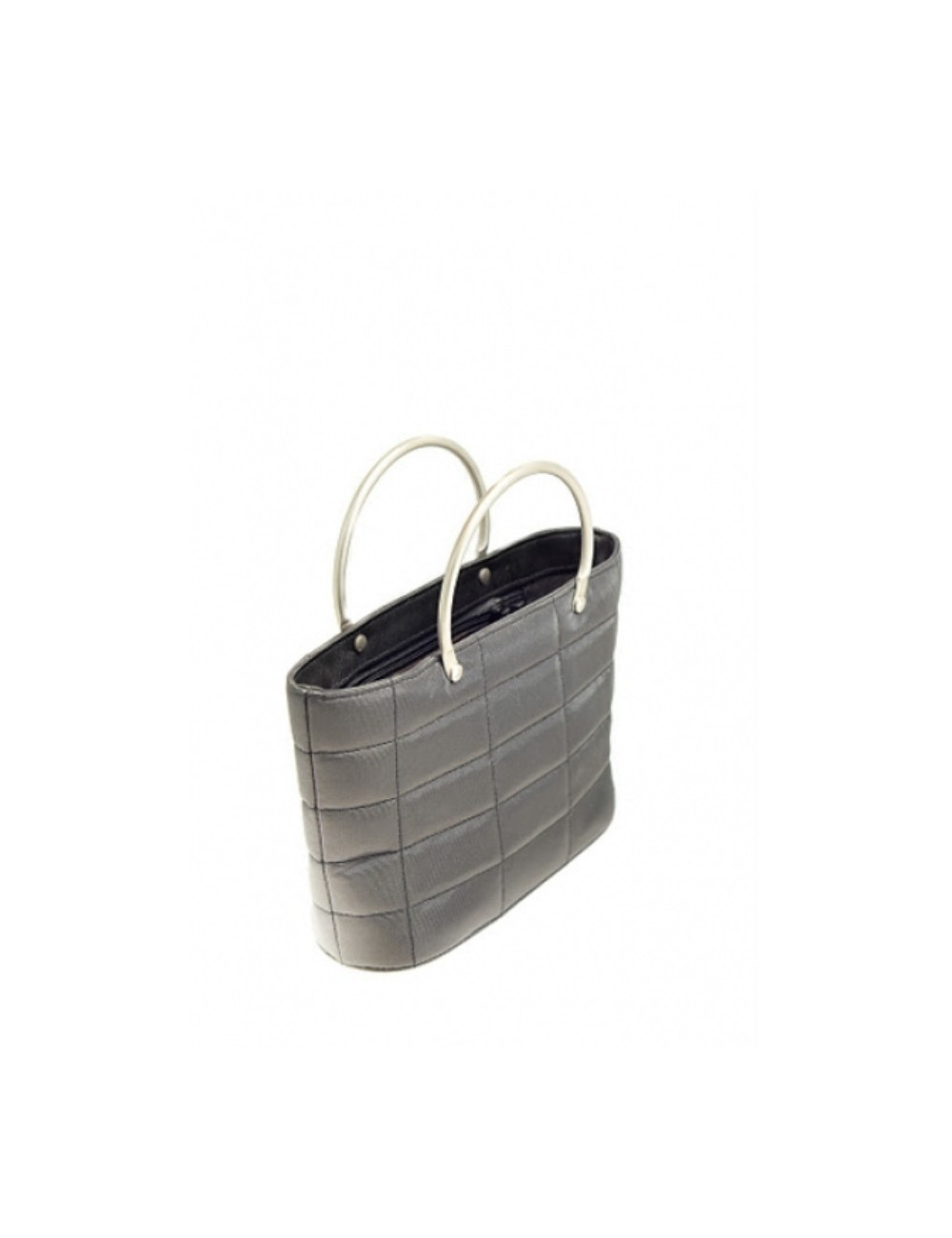 CHANEL Mini bag in dark gray lurex