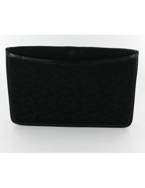 Pochette CELINE vintage en toile monogrammée