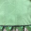 Veste T36 CHANEL en tweed vert, rose et marron