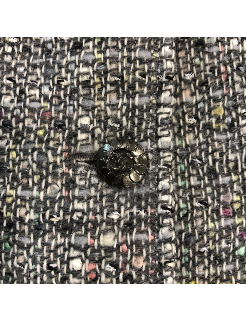 CHANEL veste T36 tweed