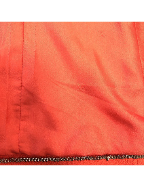 Veste T40 CHANEL en tweed corail 