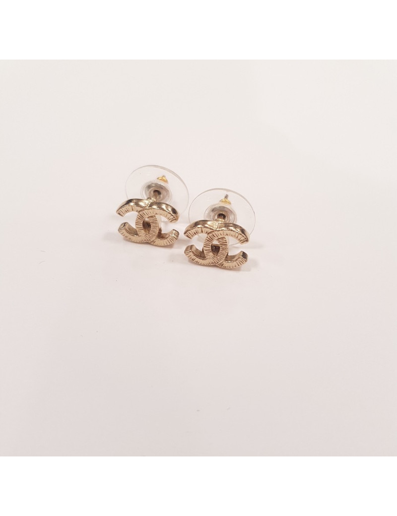 BO CHANEL "CC" dorées 