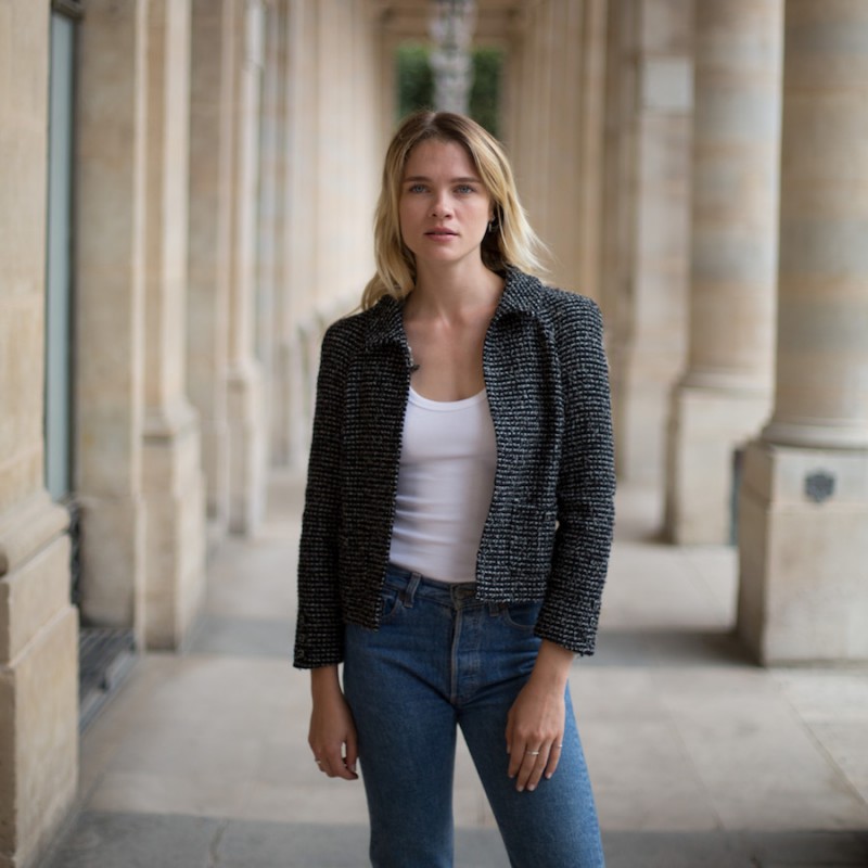 CHANEL T36 tweed jacket - VALOIS VINTAGE PARIS