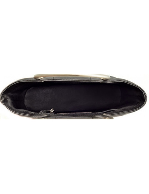 CHANEL Mini bag in dark gray lurex