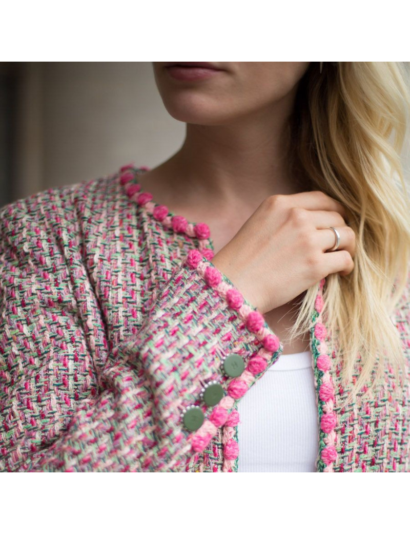 Veste CHANEL Tweed T 38 Vintage