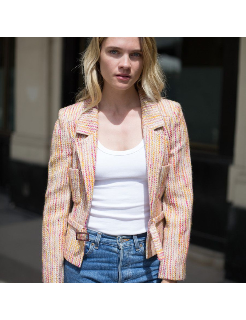 Veste CHANEL T 34 tweed 