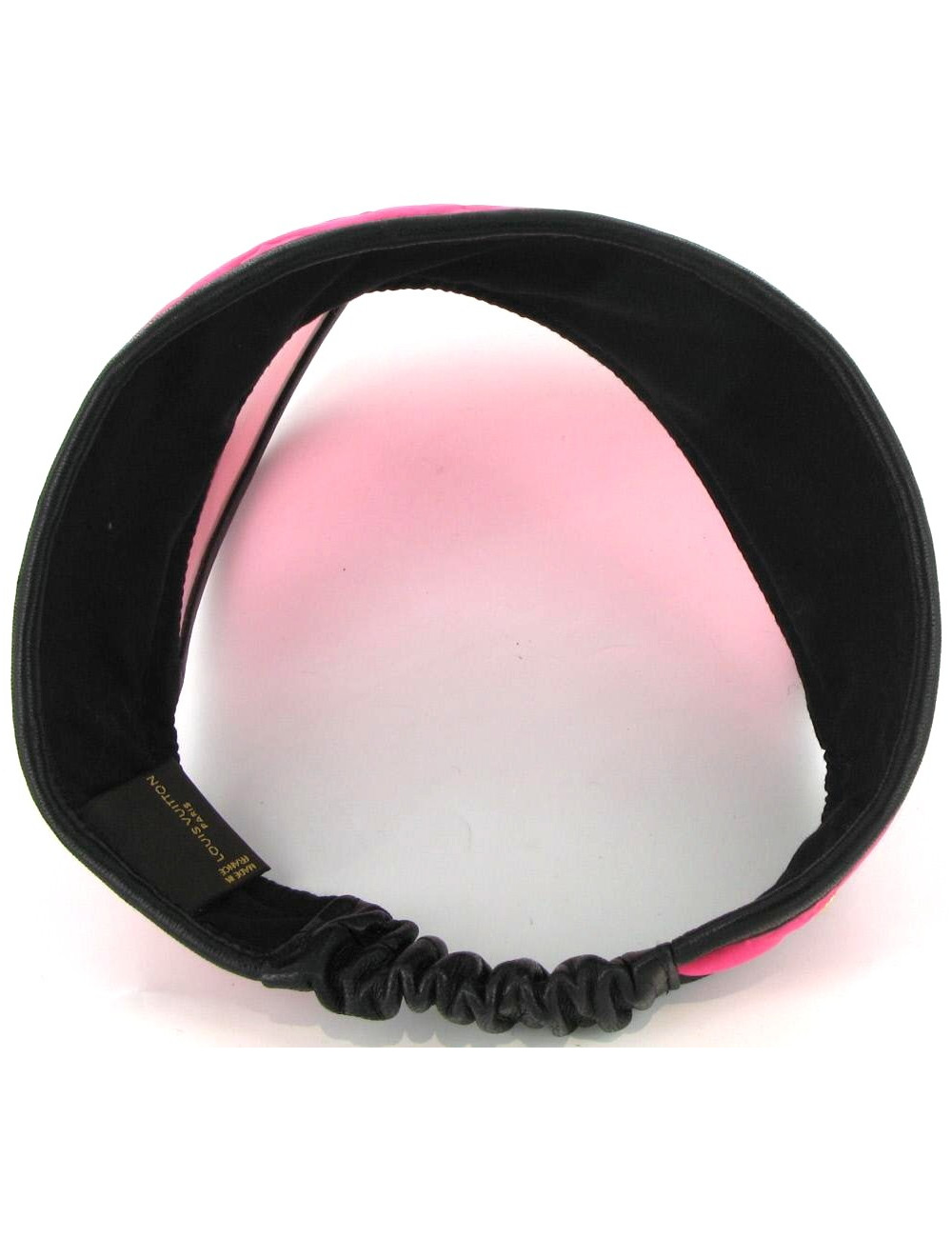 Casquette LOUIS VUITTON en PVC rose