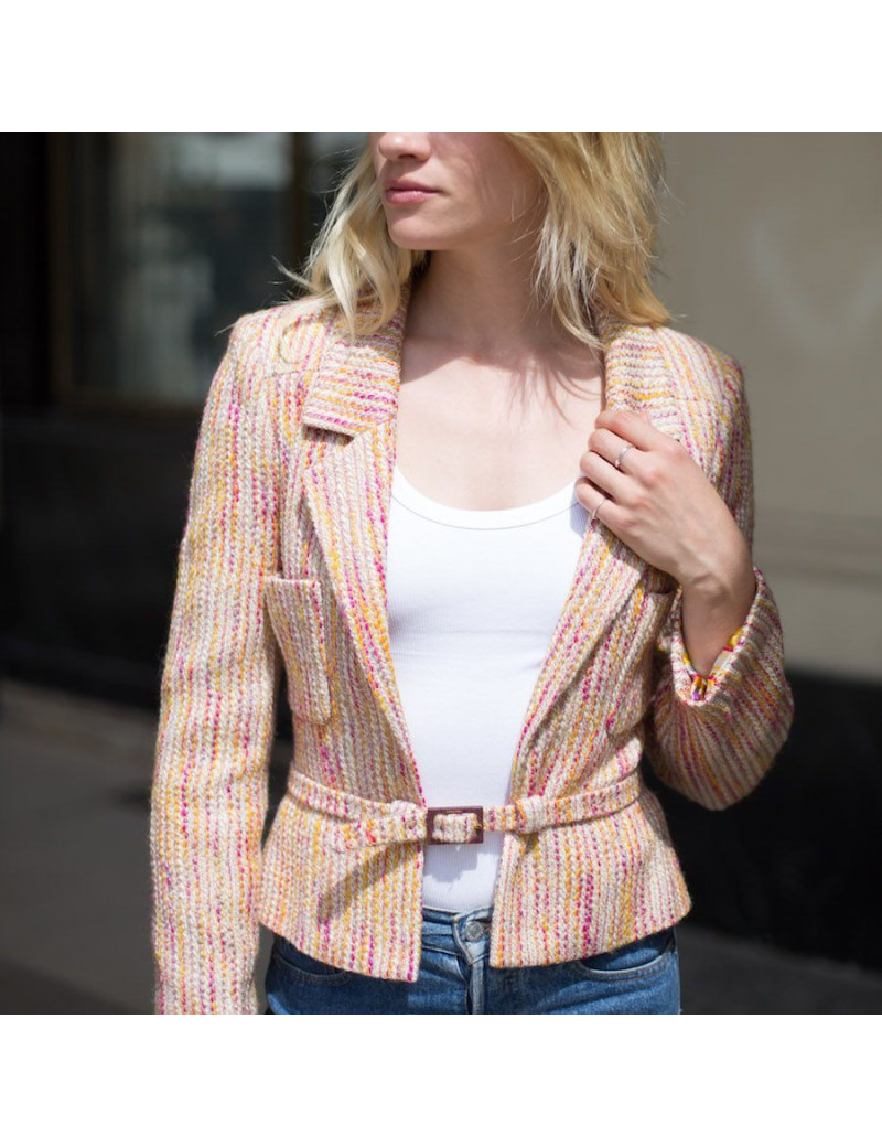 Veste CHANEL T 34 tweed 