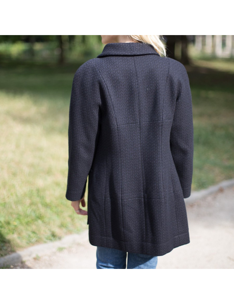 Manteau T 40 CHANEL noir