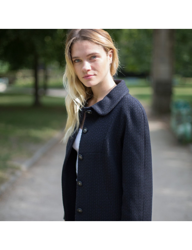 Manteau T 40 CHANEL noir