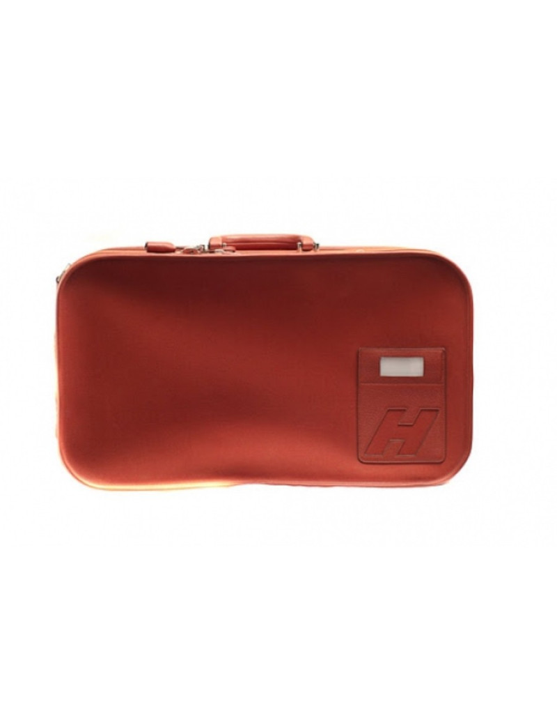 Bag canvas & leather brick HERMES