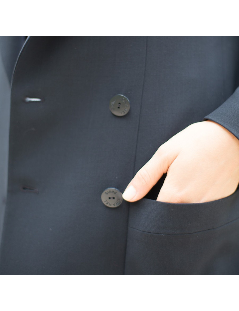 Blazer croisé CHANEL T 42