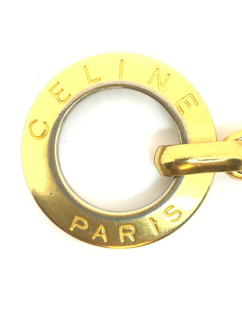 Bracelet CELINE vintage doré 1991