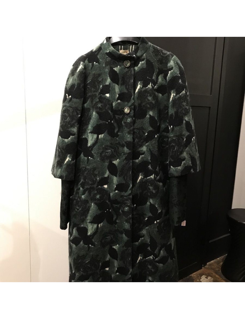Manteau Antonio Maras vert et noir