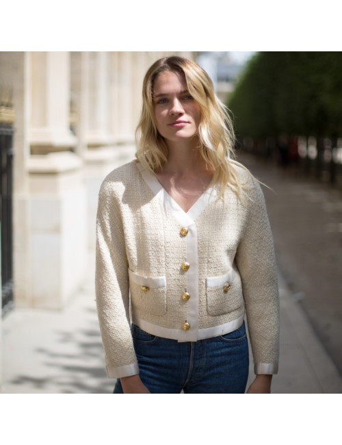 Veste CHANEL beige 