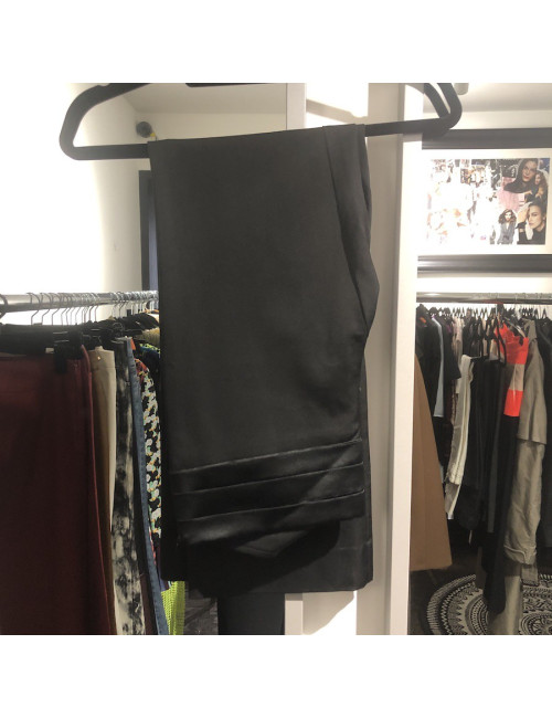 Pantalon droit taille en soie T44IT