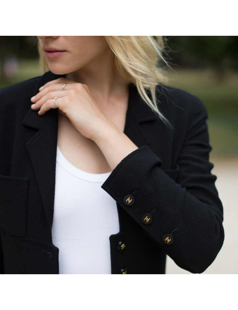 Robe manteau Chanel T36 vintage 