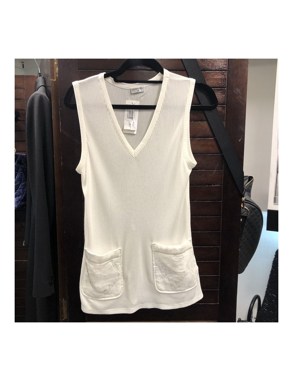 Haut blanc CHANEL T 36