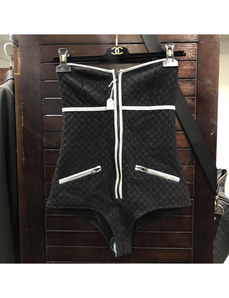 Maillot de bain CHANEL noir