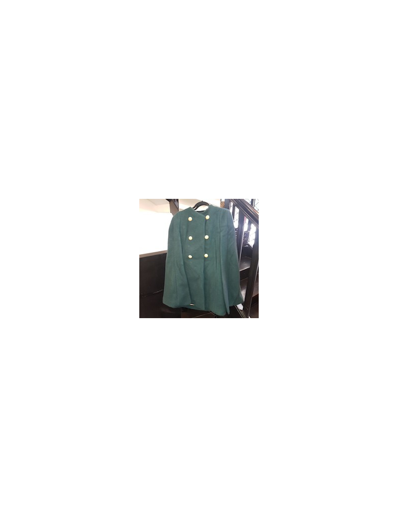 Manteau CHLOE laine vert T38