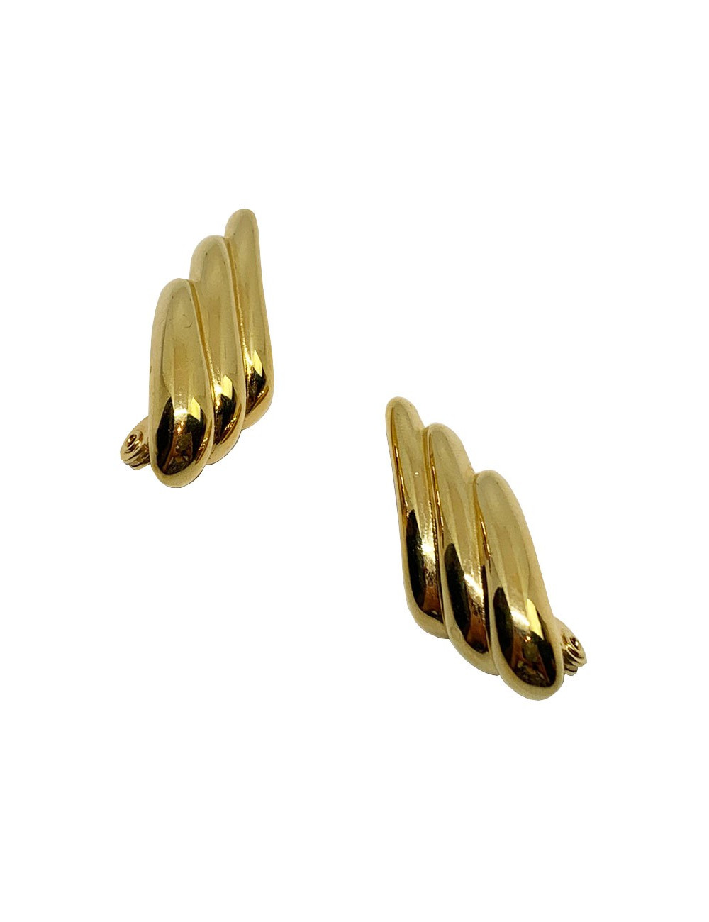 Boucles d'oreille clips YSL SAINT LAURENT Vintage