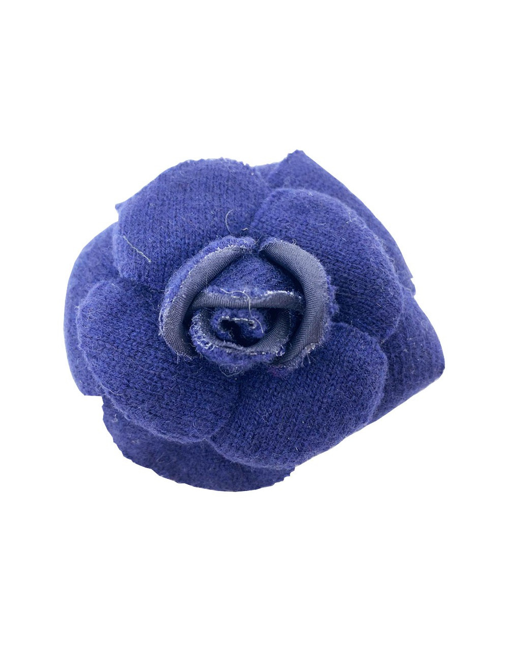 Broche camélia bleu CHANEL