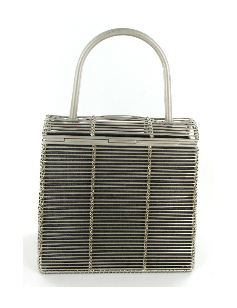 Sac cage SALVATORE FERRAGAMO en métal