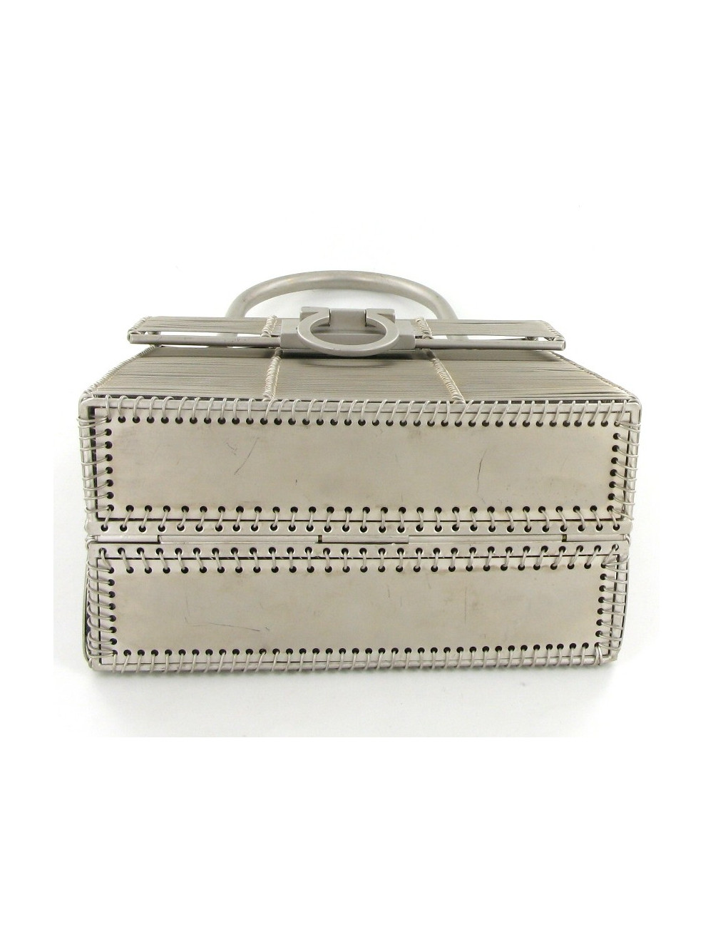 Sac cage SALVATORE FERRAGAMO en métal
