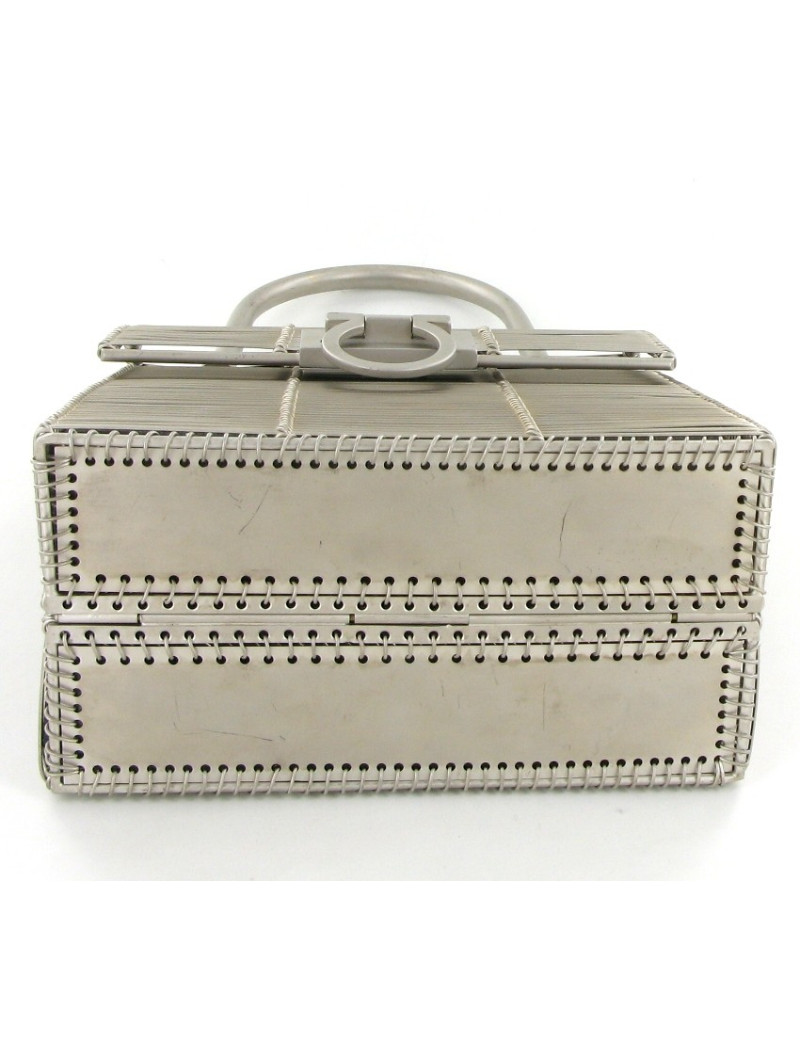 Sac cage SALVATORE FERRAGAMO en métal