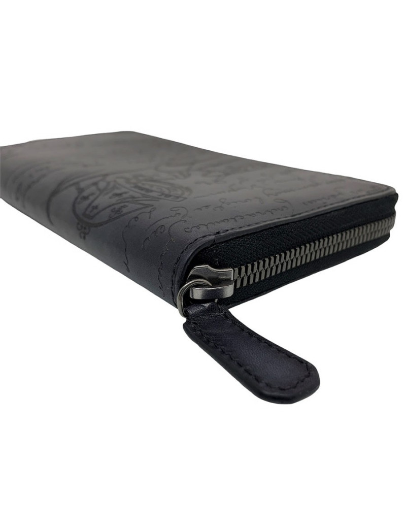 Compagnon BERLUTI Itauba cuir de veau bleu foncé