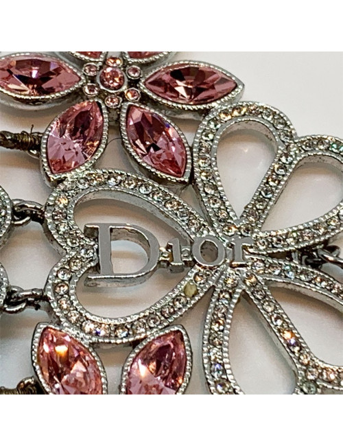 Sautoir DIOR rose multirangs