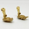 xxx (pas de fournisseur) Boucles d'oreille clips Vintage DIOR en cordages dorés 