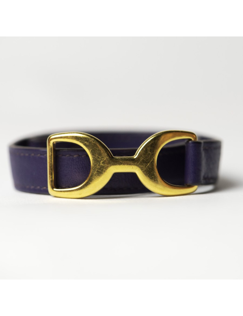 Bracelet Pavane HERMES double violet