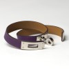 Bracelet Kelly HERMES double violet