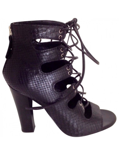 boots BALMAIN en serpent noir t 37 2