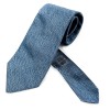 Cravate bleue CHRISTIAN DIOR en soie