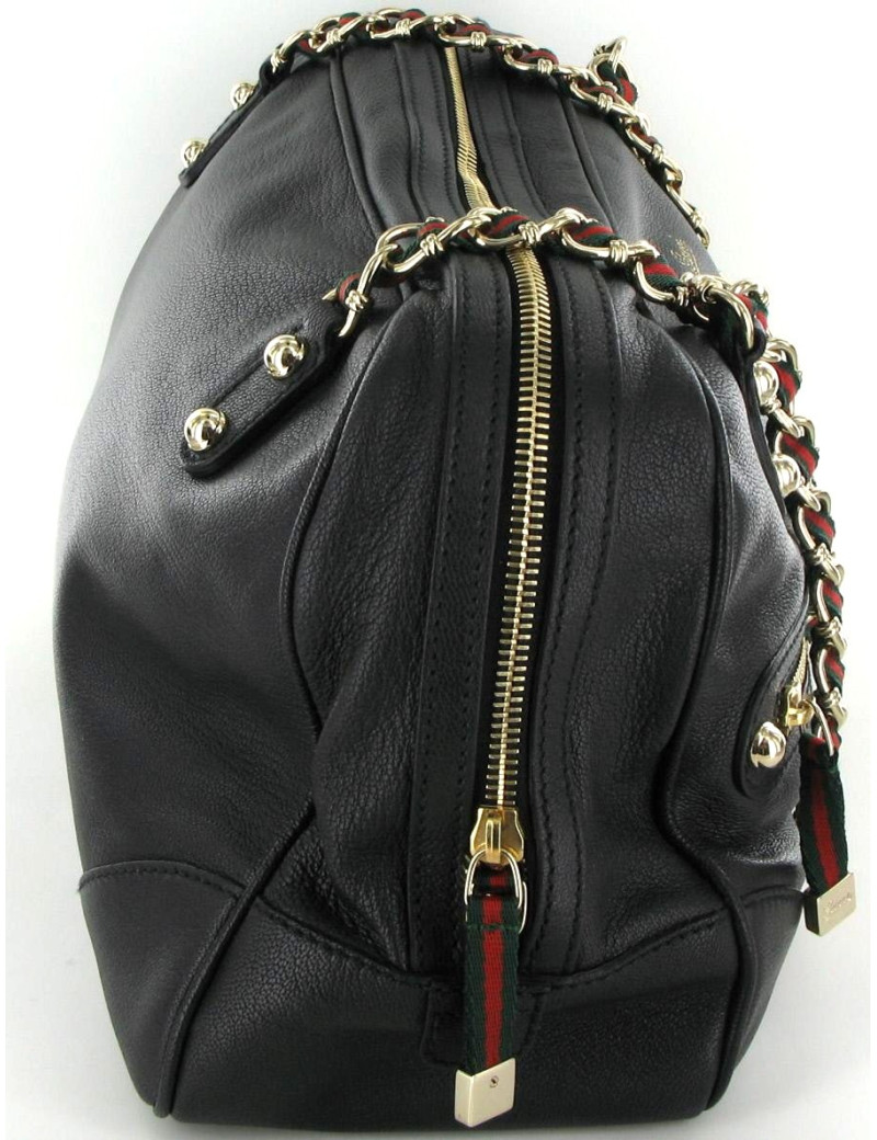 Sac GUCCI en cuir noir